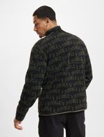 WOOD WOOD Jay Ivy Fleece mit Reißverschluss, schwarz, ivy aop