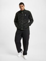 WOOD WOOD Jay Ivy Fleece mit Reißverschluss, schwarz, ivy aop