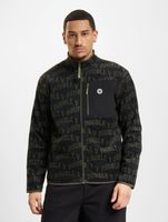 WOOD WOOD Jay Ivy Fleece mit Reißverschluss, schwarz, ivy aop