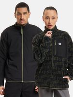 WOOD WOOD Jay Ivy Fleece mit Reißverschluss, schwarz, ivy aop