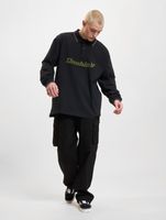 WOOD WOOD Len Baseline Ls Polo schwarz