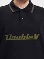 WOOD WOOD Len Baseline Ls Polo schwarz