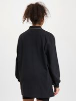 WOOD WOOD Len Baseline Ls Polo schwarz