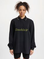 WOOD WOOD Len Baseline Ls Polo schwarz