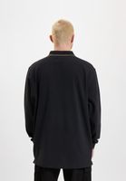 WOOD WOOD Len Baseline Ls Polo schwarz