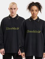 WOOD WOOD Len Baseline Ls Polo schwarz