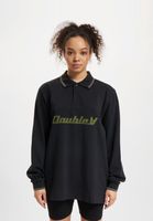 WOOD WOOD Len Baseline Ls Polo schwarz