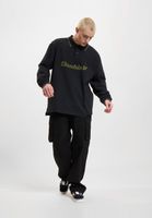 WOOD WOOD Len Baseline Ls Polo schwarz