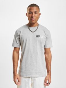 WOOD WOOD Ace Dealership T-Shirt grau meliert WOOD WOOD Ace Dealership T-Shirt grau meliert