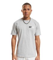 WOOD WOOD Ace Dealership T-Shirt grau meliert