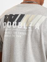 T-shirt WOOD WOOD Ace Dealership gris chiné