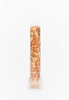 Lacets plats blancs TubeLaces orange/jaune