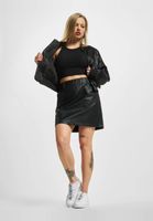 NA-KD Kurzer PU-Rock schwarz