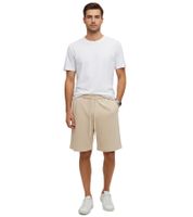 Rough. Snug Men's Corduroy Shorts with Two Pockets - Stylish Summer Shorts, Ecru