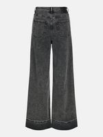 JJXX Tokyo Wide Fold High Waist Jeans grauer Denim