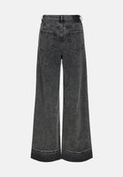 JJXX Tokyo Wide Fold High Waist Jeans grauer Denim