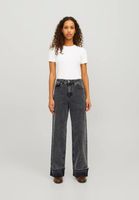 JJXX Tokyo Wide Fold High Waist Jeans grauer Denim