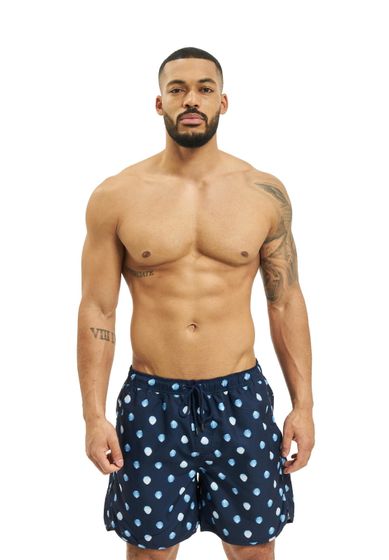 Pantaloncini da bagno DEDICATED Dots Swimwear Blu