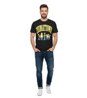 T-shirt da uomo Chinatown Market Ha Ha Arc con logo grafico, manica corta, nera