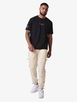 Project X Paris Reflektierendes Schriftdesign T-Shirt schwarz