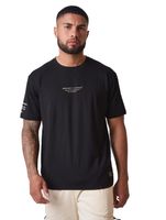 Project X Paris Reflektierendes Schriftdesign T-Shirt schwarz