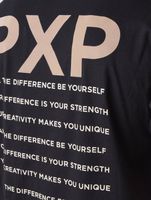 Project X Paris Reflektierendes Schriftdesign T-Shirt schwarz
