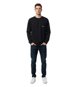 Felpa Neighborhood Classic C da uomo - Pullover premium di alta qualità in classico stile streetwear, Nero