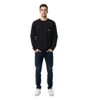 Felpa Neighborhood Classic C da uomo - Pullover premium di alta qualità in classico stile streetwear, Nero