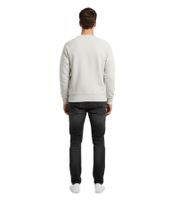 Levi’s Bay Meadows Men's Sweatshirt: Classic, comfortable crew neck sweater design, gray