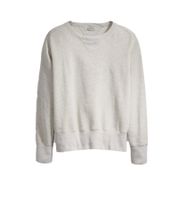 Levi’s Bay Meadows Men's Sweatshirt: Classic, comfortable crew neck sweater design, gray