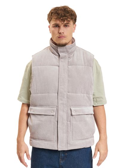 Piumini ONLY & SONS Cash Courduroy grigio cenere