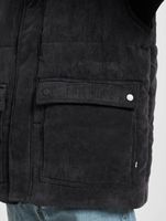 ONLY & SONS Cash Courduroy Pufferjacken aschgrau