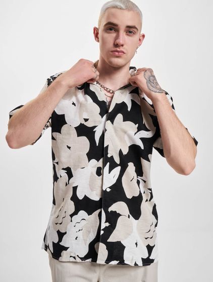 ONLY & SONS Trev Hemd Schwarz