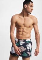 ONLY & SONS Todd Shortest Abstract Costume da bagno corto in blu navy scuro