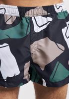 ONLY & SONS Todd Shortest Abstract Costume da bagno corto in blu navy scuro