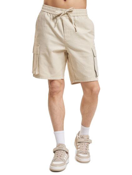 ONLY & SONS Sinus Cargo 0007 Cot Lin Transition Jackets Silver Lining