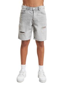 ONLY & SONS Edge Dest 9639 Destroyed Denim Shorts hellgrauer Denim