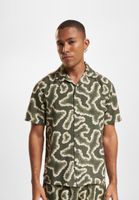 Camicie ONLY & SONS Noy Resort Abstract color oliva antico