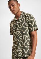 Camicie ONLY & SONS Noy Resort Abstract color oliva antico