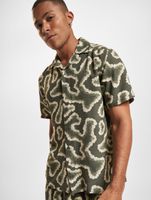 Camicie ONLY & SONS Noy Resort Abstract color oliva antico