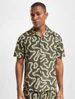 Camicie ONLY & SONS Noy Resort Abstract color oliva antico