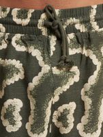 ONLY & SONS Noy Abstract Shorts in staubigem Olivgrün