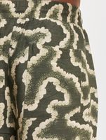 ONLY & SONS Noy Abstract Shorts in staubigem Olivgrün