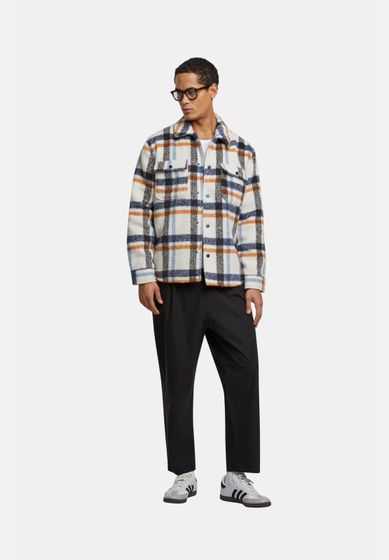 ONLY & SONS Gio Lf Check Padded Winterjacken vanilla ice check