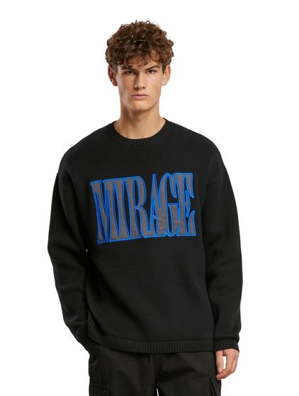 ONLY & SONS Lumi Rlx 5 round neck knitted sweater black
