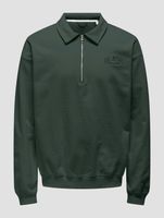 ONLY & SONS Blais Athl Rugby-Sweatshirt in Gelbkiefer