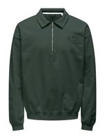 ONLY & SONS Blais Athl Rugby-Sweatshirt in Gelbkiefer