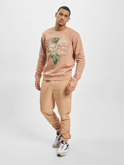 STAPLE Peachtree crew neck sweater red