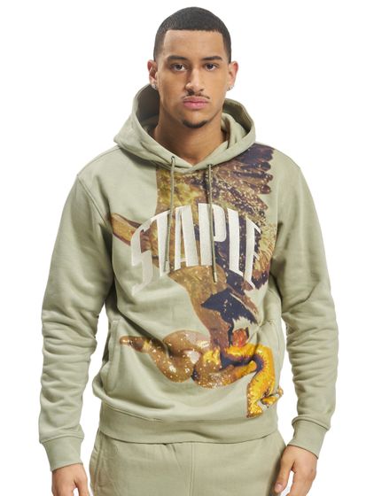 STAPLE Montrose Graphic Hoodie beige