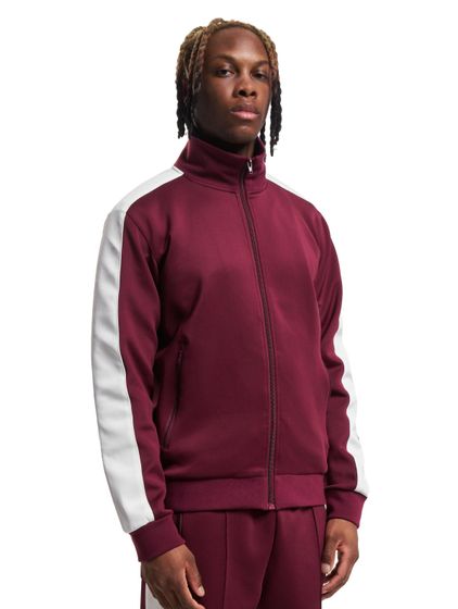 REDEFINED REBEL Rodney Sweat Zip Hoody Kastanienbraunes Banner